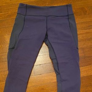 Lululemon Mesh Capri Leggings - Size 8